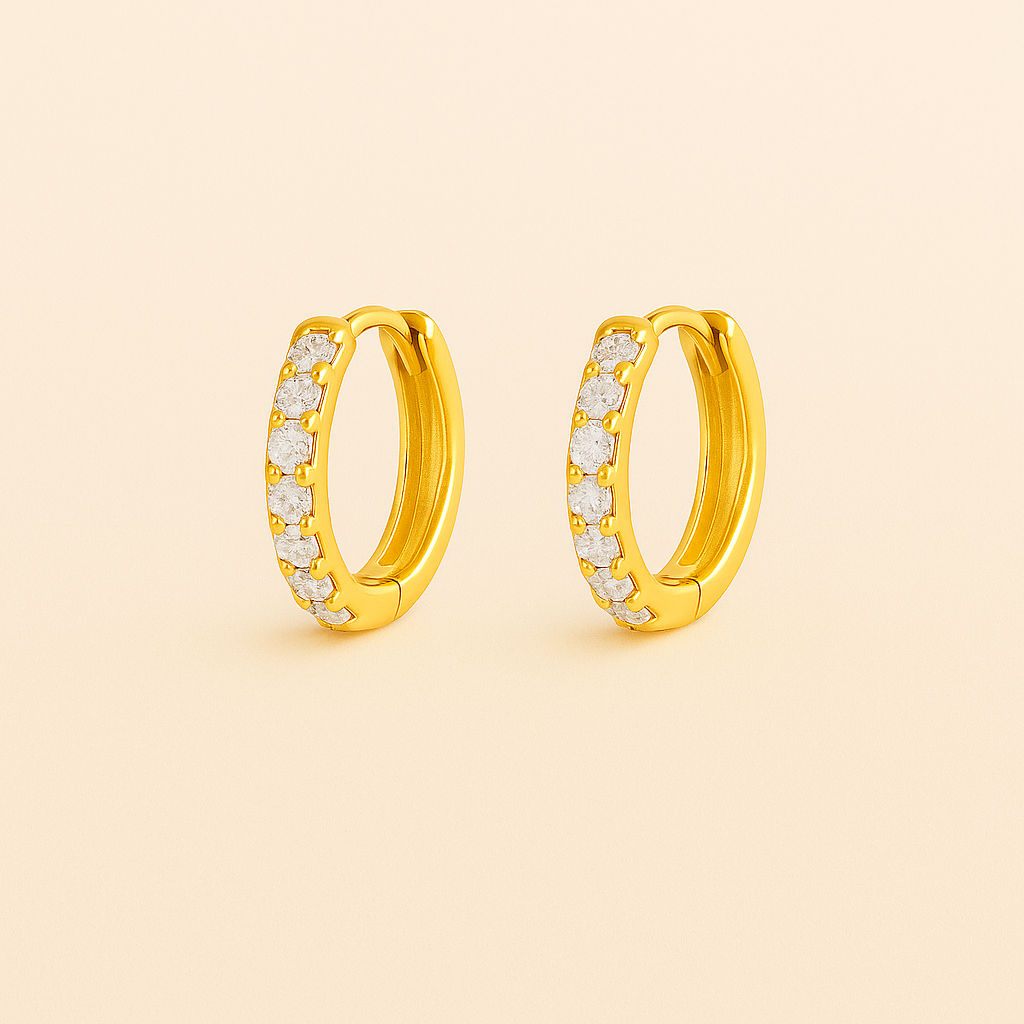 ALEXANDRIA Golden Earrings