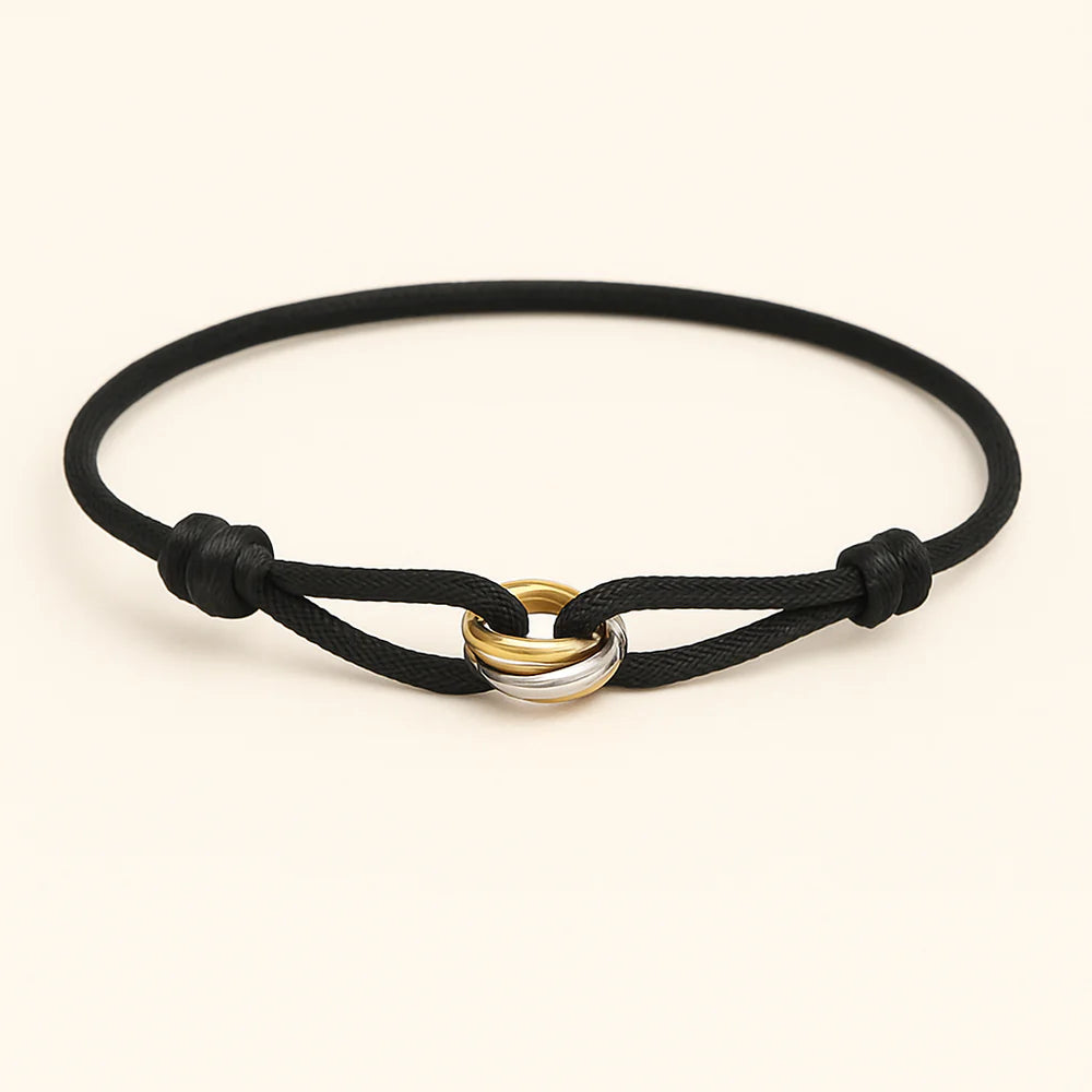 Iconic Tricolor Adjustable Bracelet